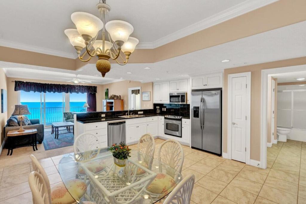 Treasure Island 707 - Gulf Front, Sunset Views, Heated Resort Pool & Hot Tub! Panama City Beach Buitenkant foto
